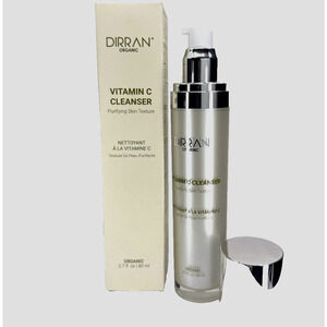 DIRRAN ORGANIC Vitamin C Cleanser Purifying Skin Texture 2.7 oz. NIB